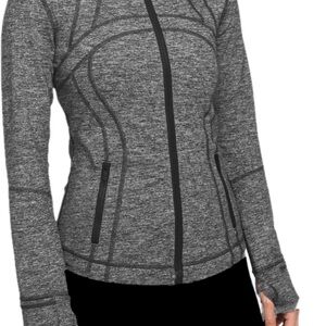 Lululemon Athletica Charcoal Zip-Up Hoodie
